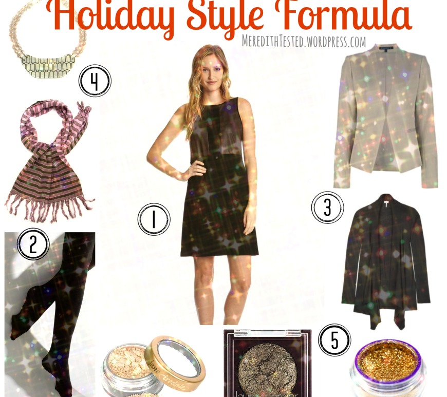 Holiday Style Formula from MeredithTested.wordpress.com, tips for holiday parties, how to dress on Christmas